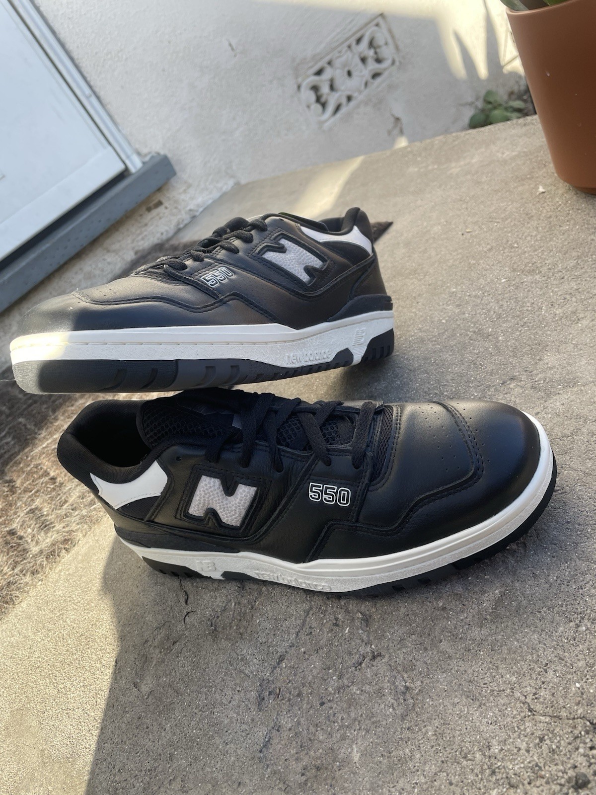 New Balance 550 Panda BB550HA1 Size 11 Black/White/Oreo