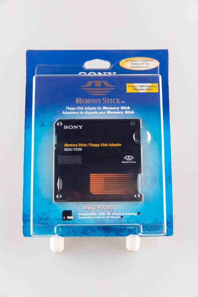 Sony MSAC-FD2MA Memory Stick Floppy Disk Adapter Interface - NEW SEALED NOS