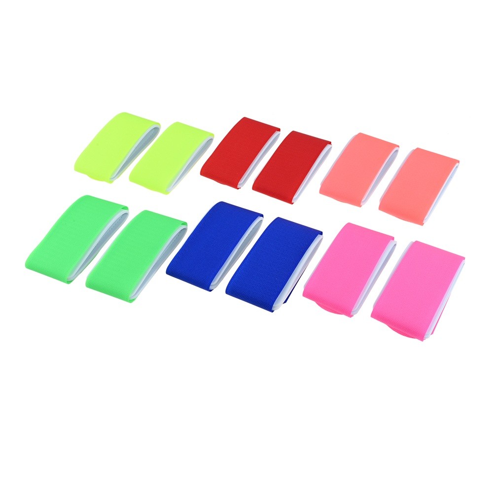12Pcs Adjustable Ski Straps Fasteners Snow Ski Wrap Carrier Straps 6 Colors