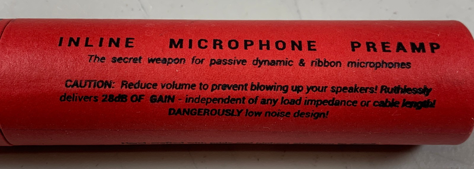 New Open Box sE Electronics Dynamite DM1 Inline Microphone Preamp 28dB Gain