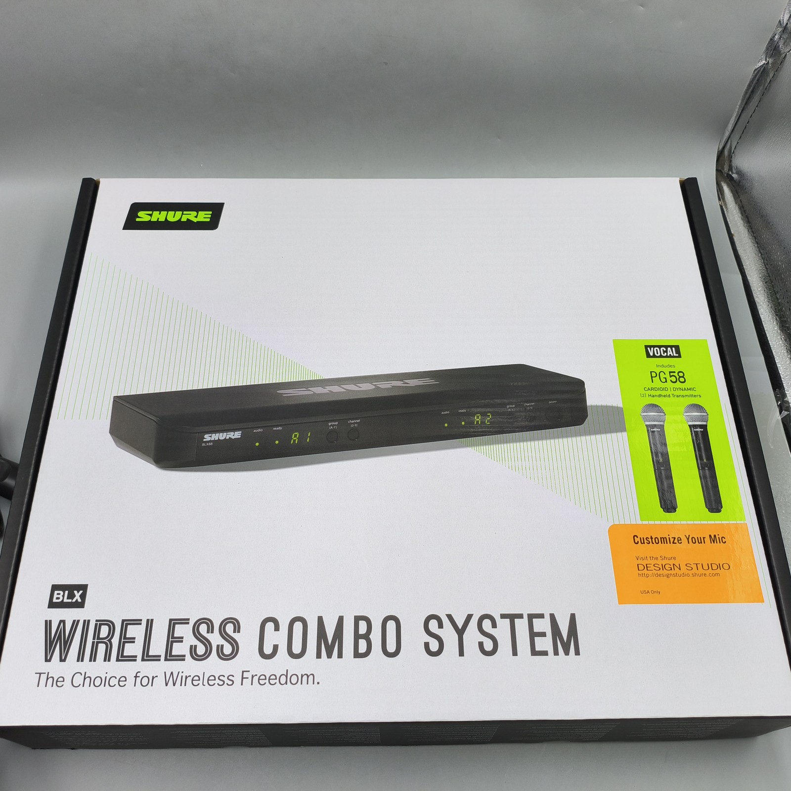 NEW BLX288/PG58 Dual Channel Wireless Handheld Microphone System Vocal