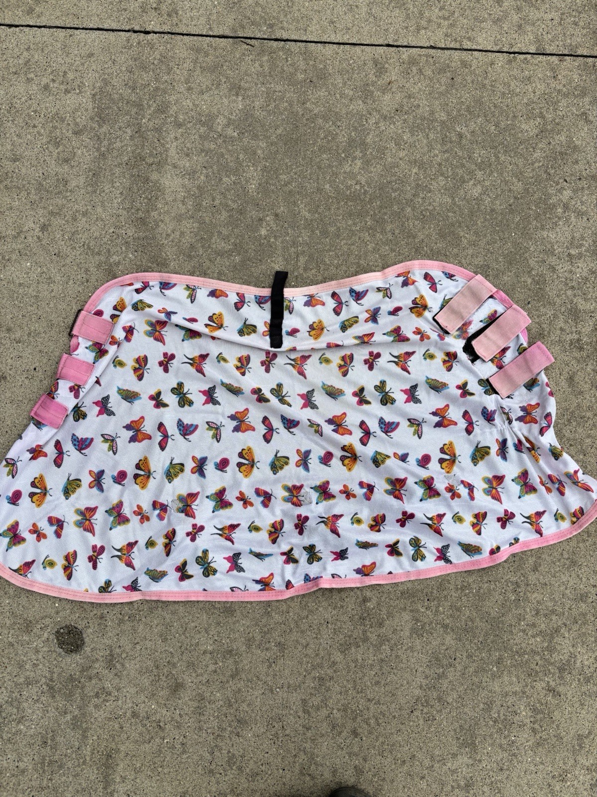 Horse Fly Neck Cover Mesh Butterfly