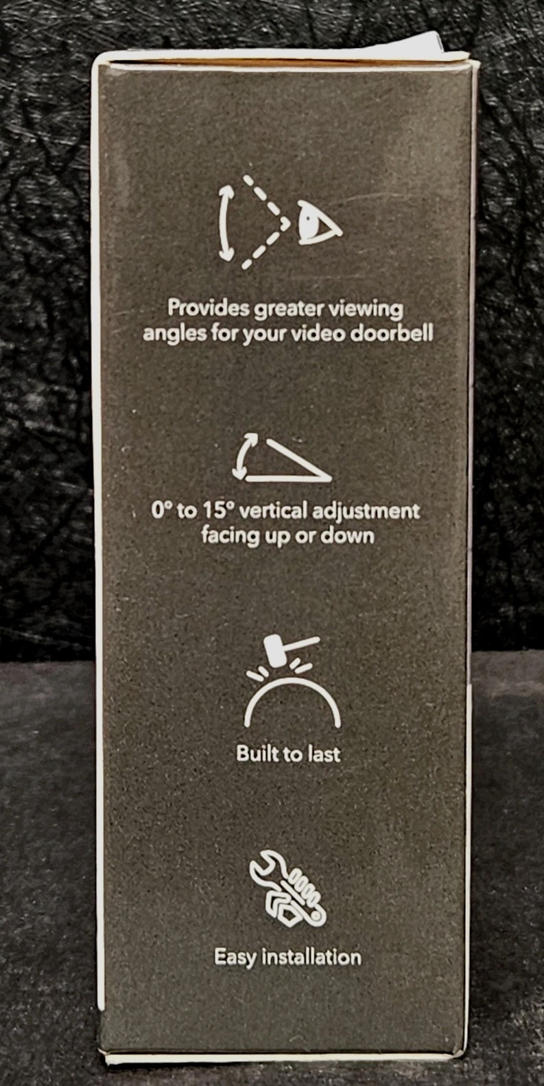 Wyze Video Doorbell Vertical Adjustable Angle Mount - Wasserstein