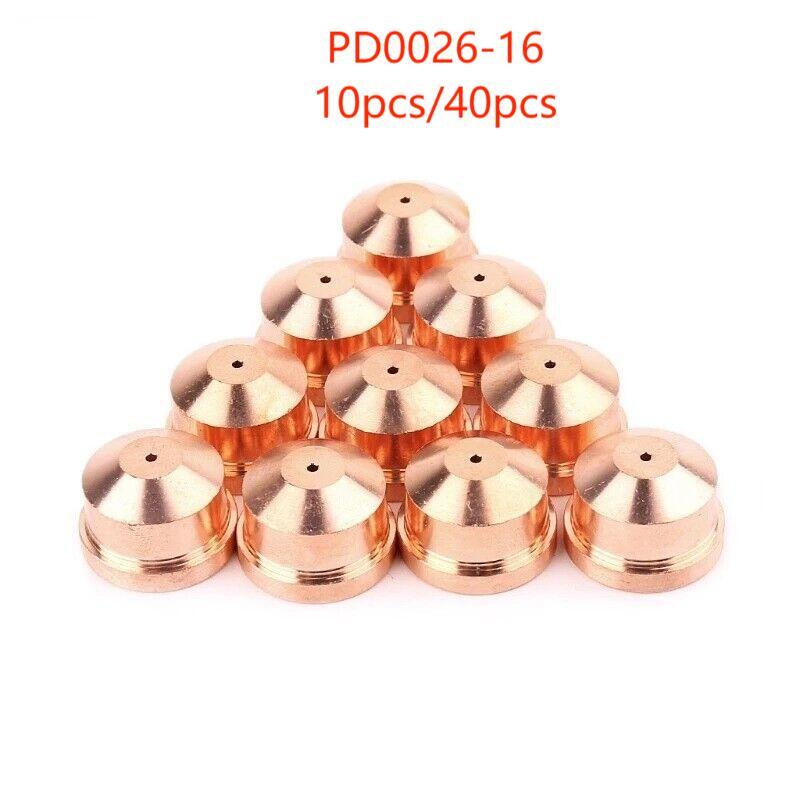 10/40pc plasma Nozzle Tips C1373 PD0026-16 Fit Trafimet Cebora CB150 HP100 MP10