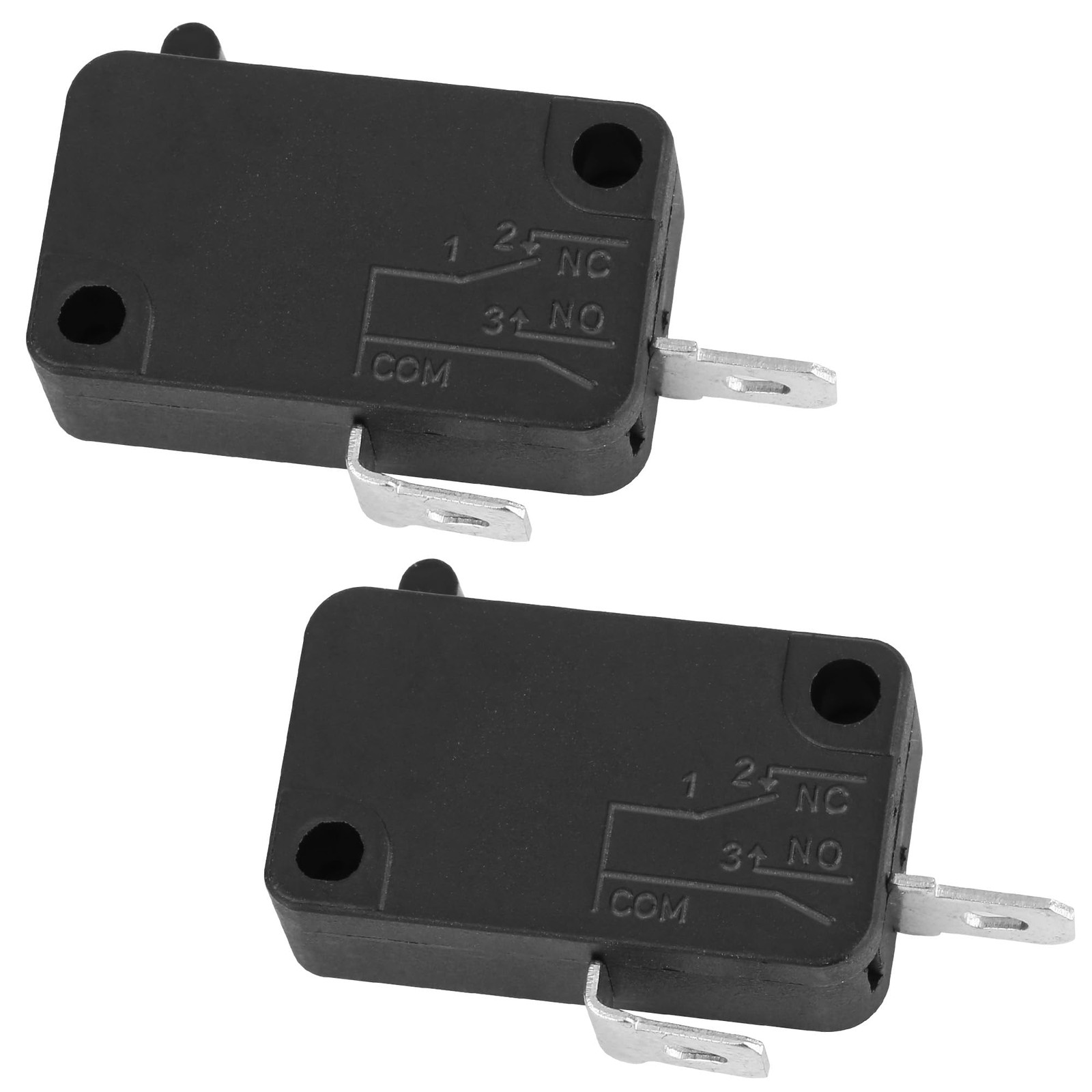 KODRANEX KW7-0 Air Fryer Micro Switch Replacement, 16A standard size, Black