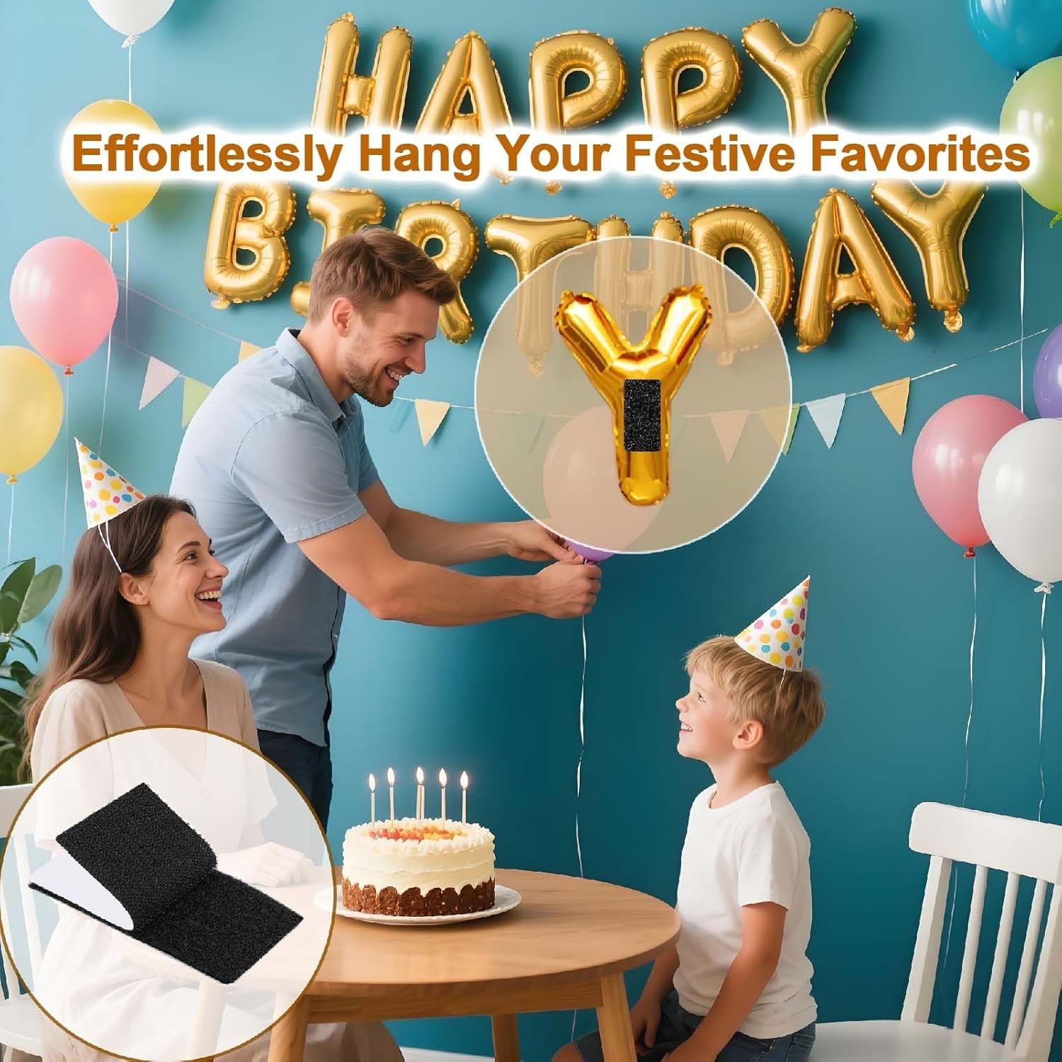 Robust Nylon Hook and Loop Strips - Multi-Size Adhesive Fasteners for Every Need