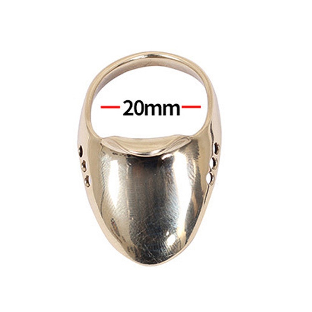 Archers Copper Thumb Ring Finger Guard for Korean Chinese Mongolian Bows