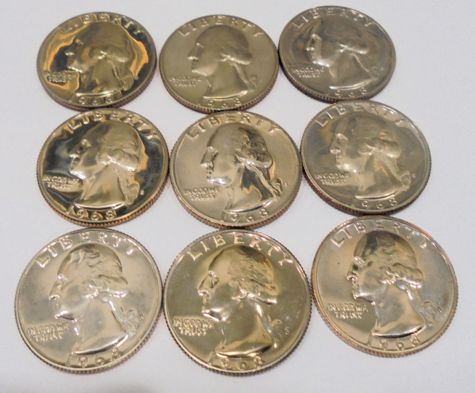 Nice 1968 s Proof Uncirculated Washington Quarter  [8] AVAILABLE