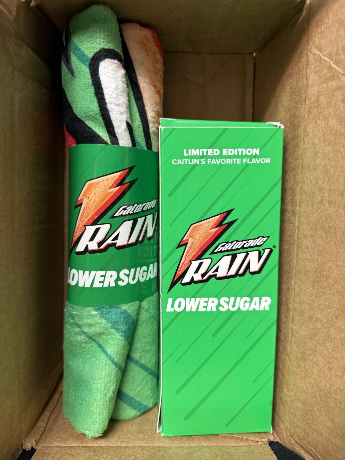 Gatorade Lower Sugar x Caitlin Clark Rain Berry Capsule  Only 2200 Made NEW