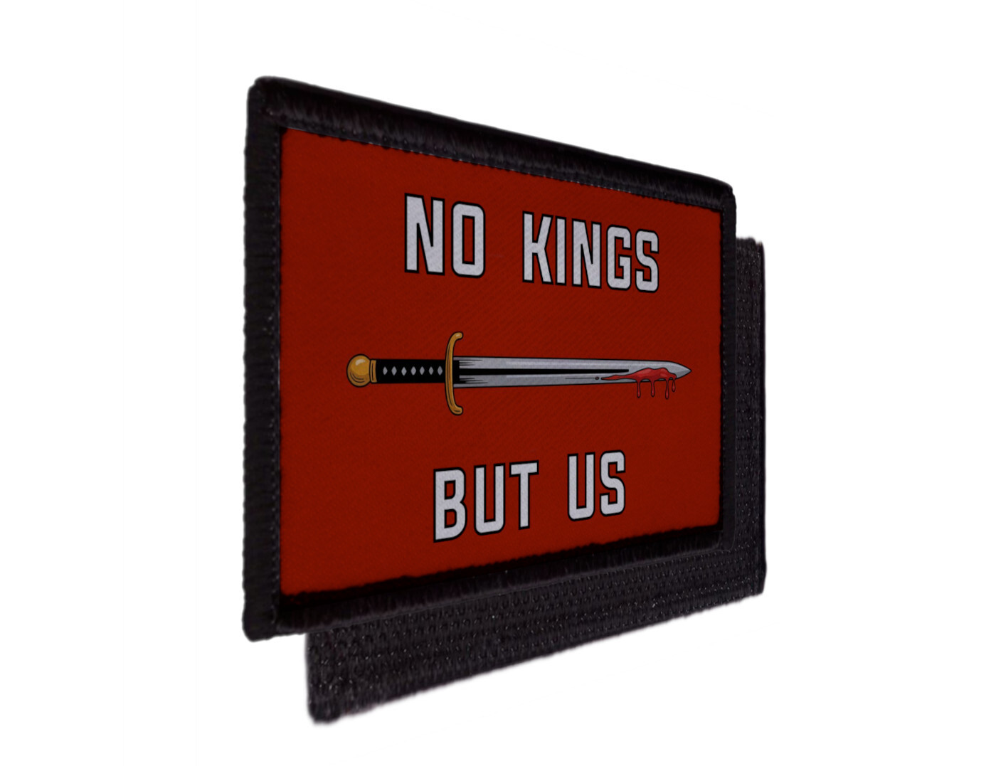 No Kings But US Anti Tyranny Patch Morale Hook [sub]