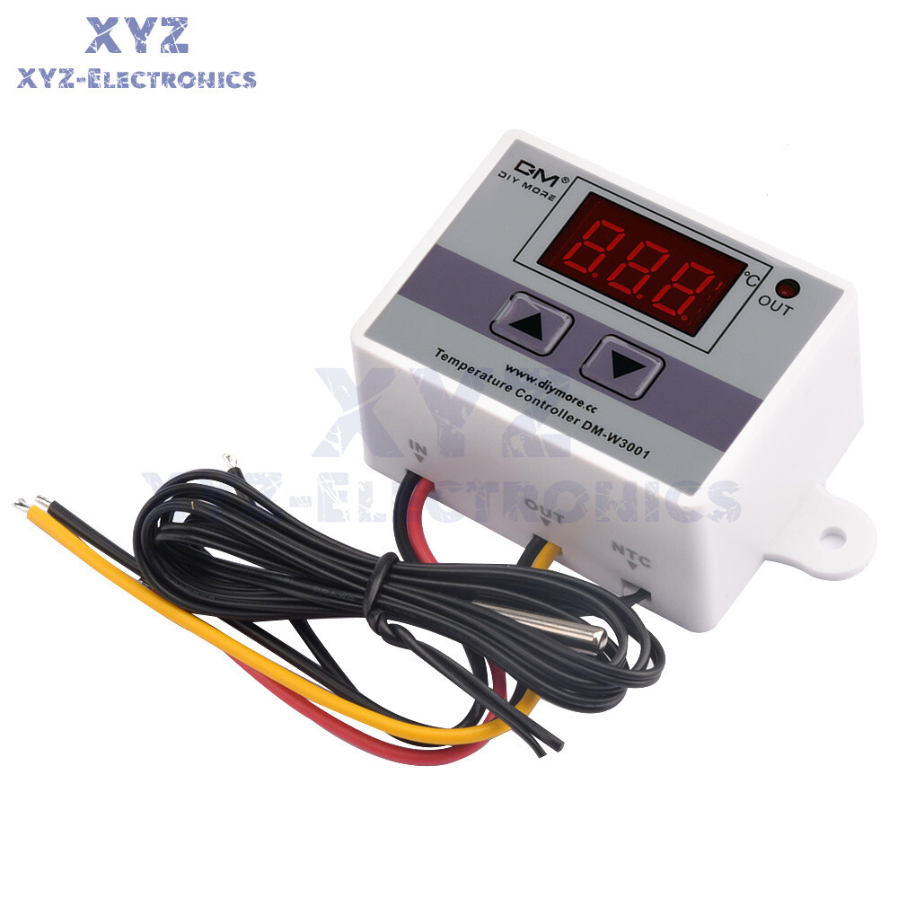 W3001/W3002 Digital Temperature Controller Thermostat Control Switch Probe