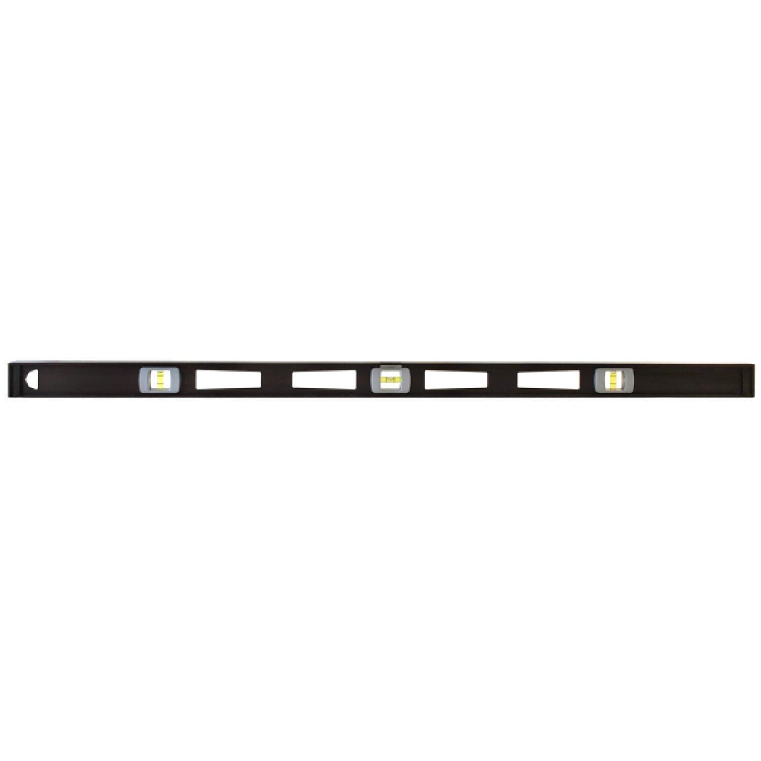 Johnson 3848 48" Magnetic Top-Reading Aluminum Level - 3 Vial