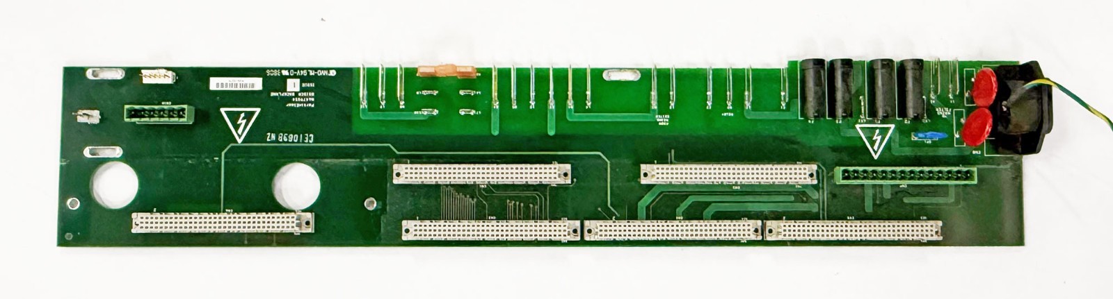 Perkin Elmer TurboMass Mass Spectrometer Backplane E640-9021 Osiscr N6479054 PCB