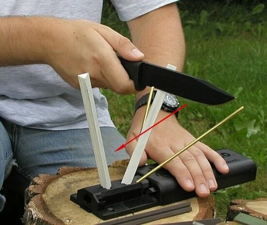 Spyderco Tri-Angle Sharpmaker Fine Ceramic Rod (Finishing)