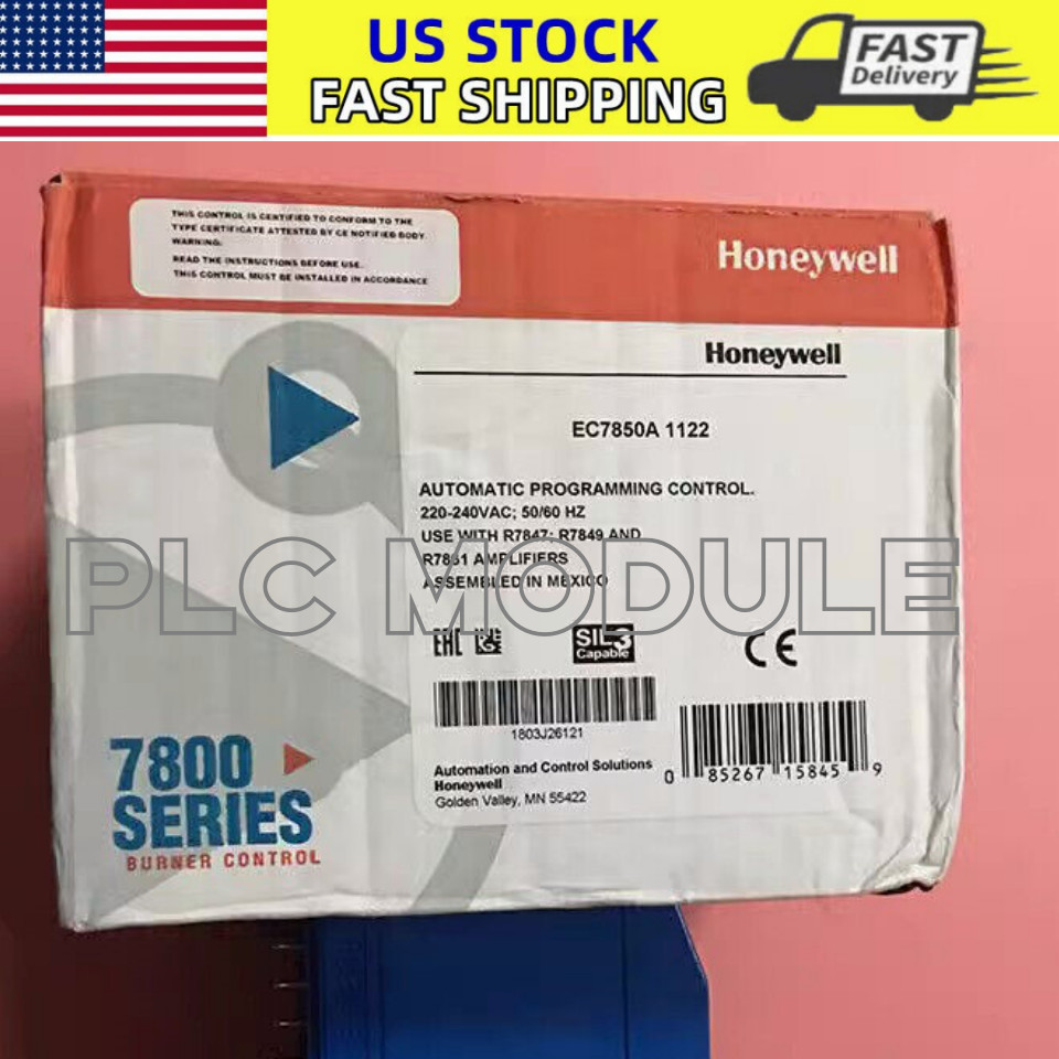 NEW HONEYWELL EC7850A1122 BURNER CONTROL EC7850A1122 EXPEDITED SHIPPING