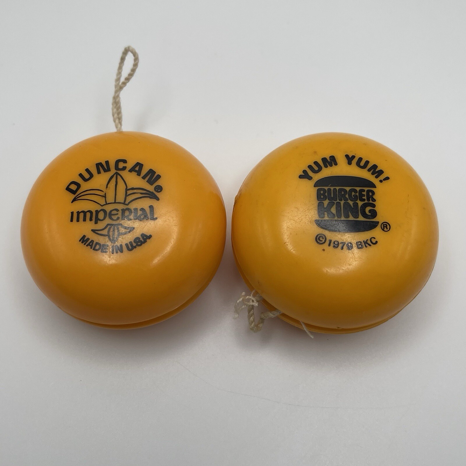 Vintage 1978 Duncan Imperial Yum Yum Burger King Promo YoYo Made USA Yo Yo RARE