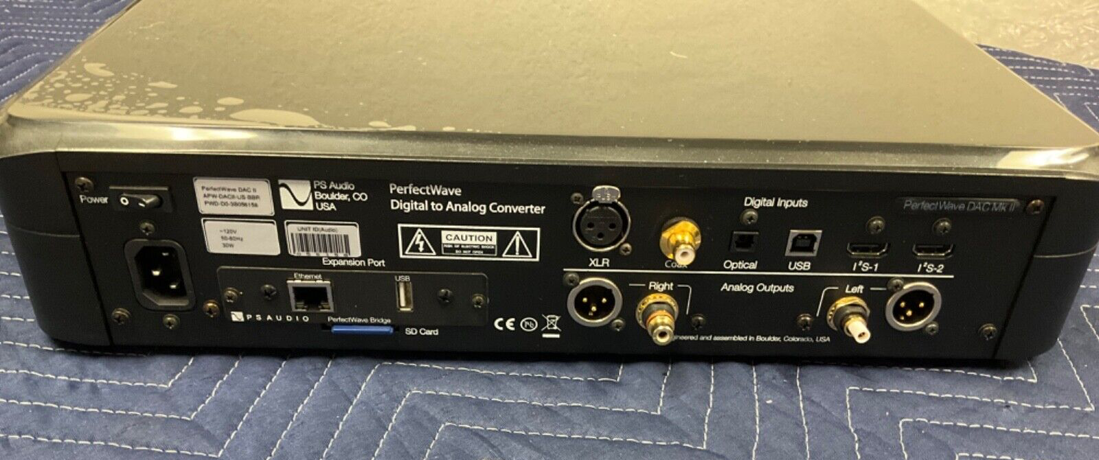 PS Audio PerfectWave DAC Mk II with Bridge
