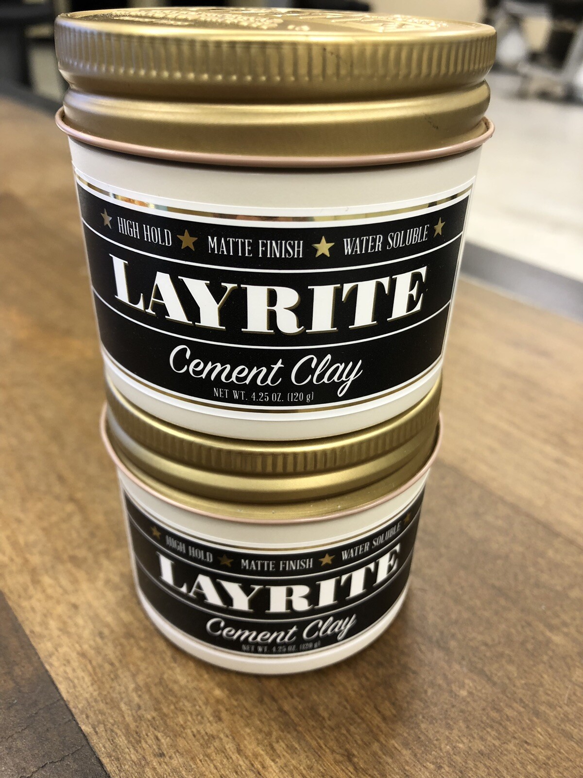 (2) Two Layrite Cement Clay 4.25 Oz