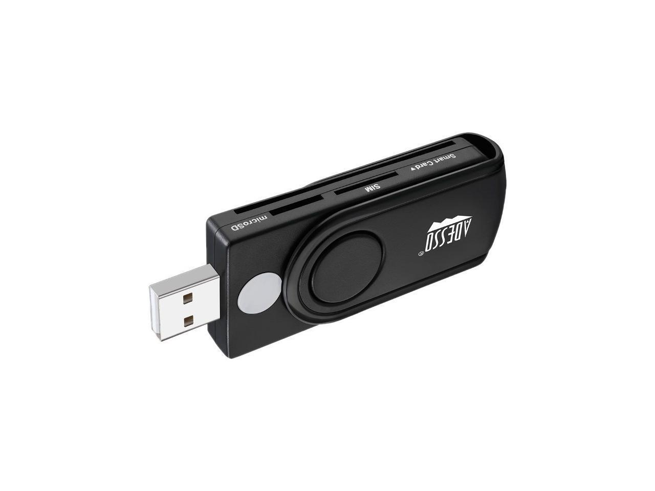 Adesso SCR-200 Smart Card Reader SCR200