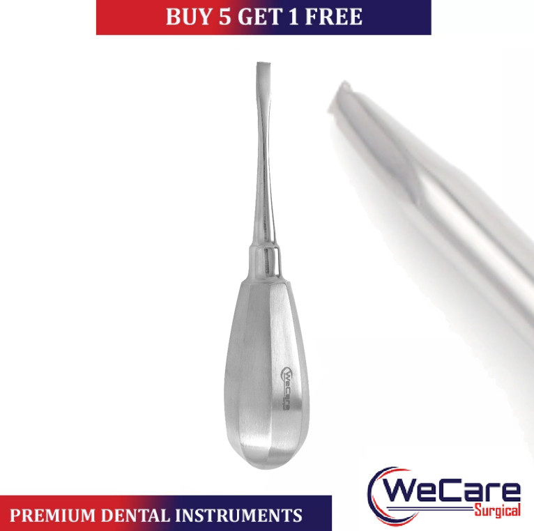 GERMAN STAINLESS CROWN SPLITTER SPREADER REMOVER STRAIGHT 4MM DENTAL ELEVATOR