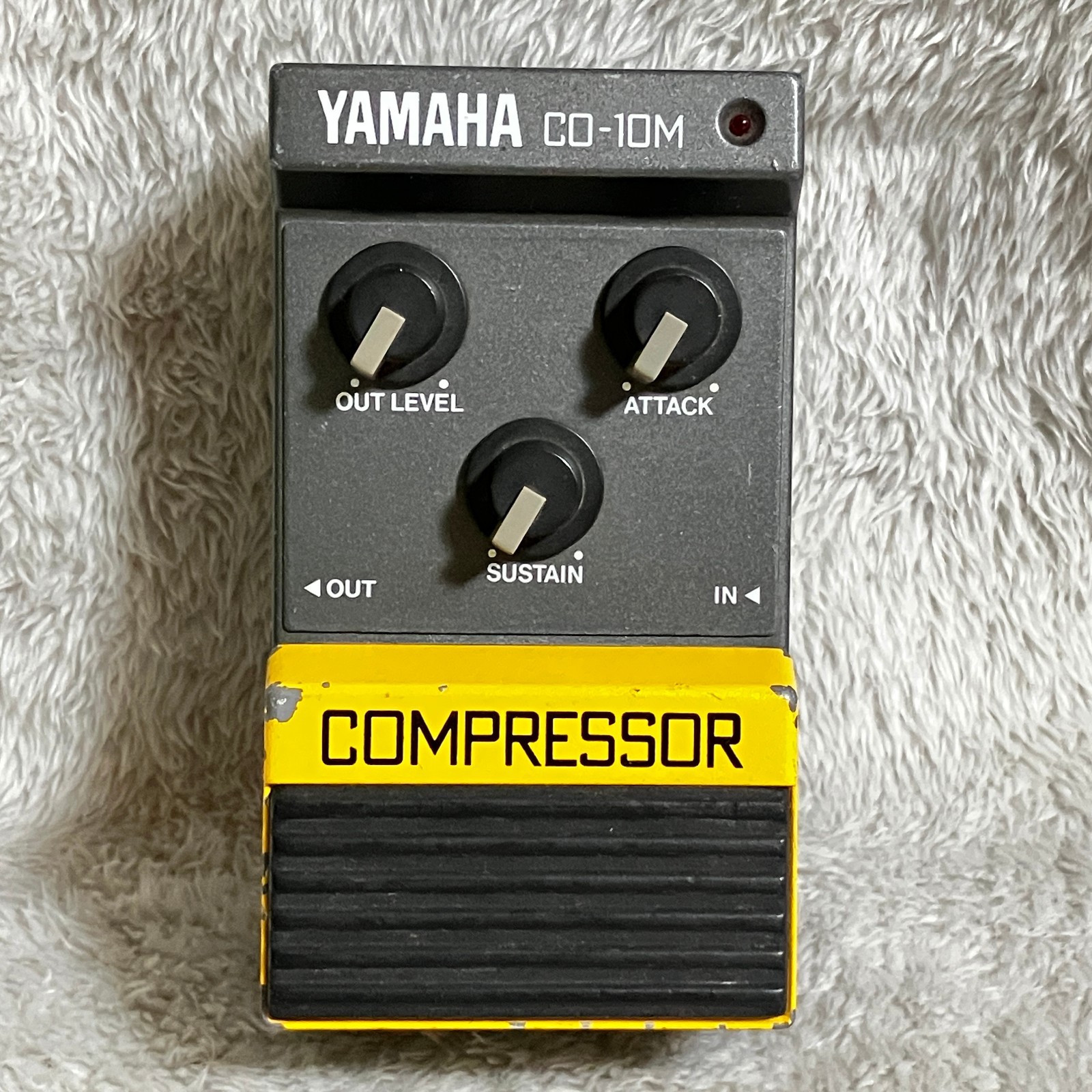 YAMAHA CO-10M Compressor Guitar Effect Pedal Maid In Japan 80's vintage