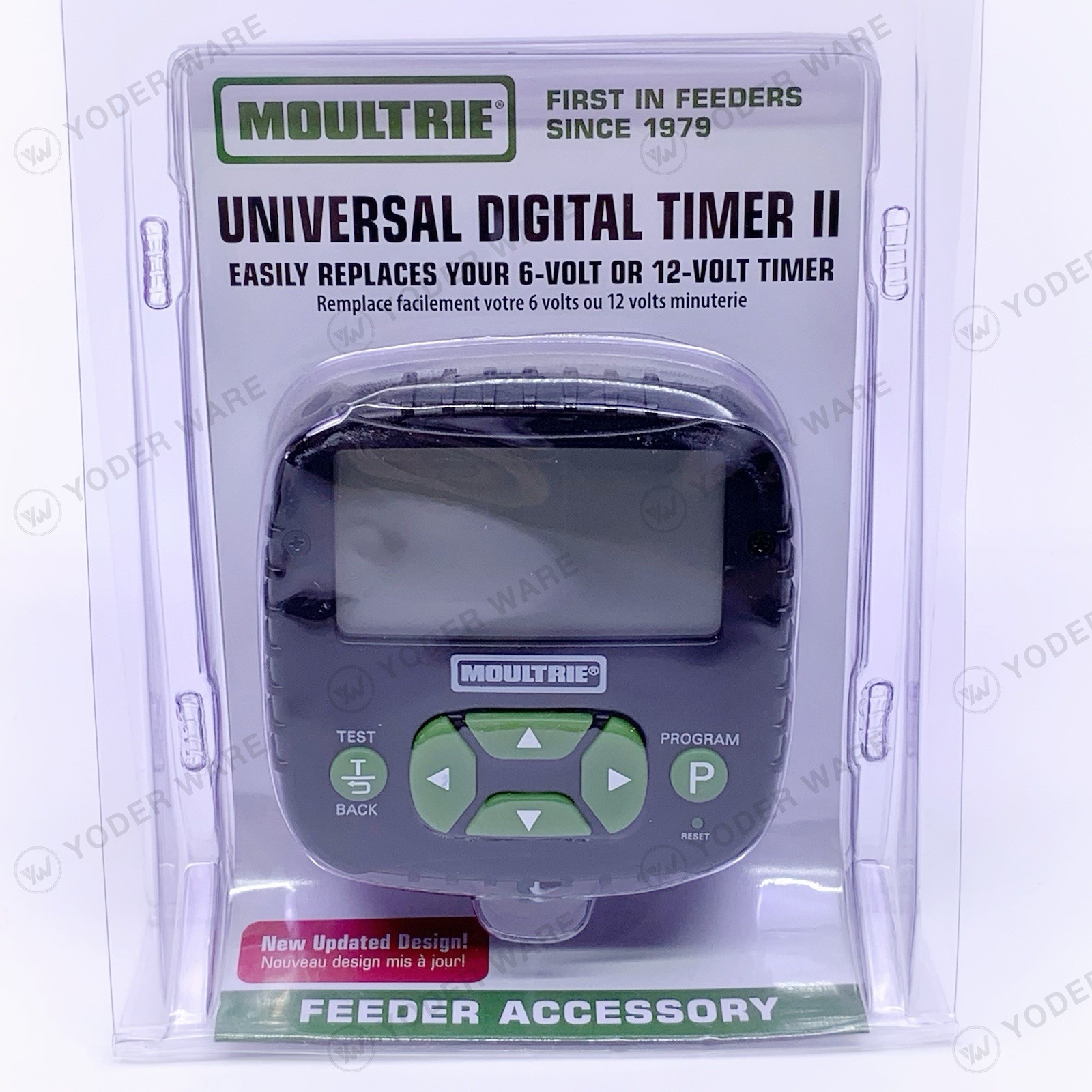 Moultrie Universal Digital Timer II Feeder Accessory 6, 12 Volt Timer MFA-13461