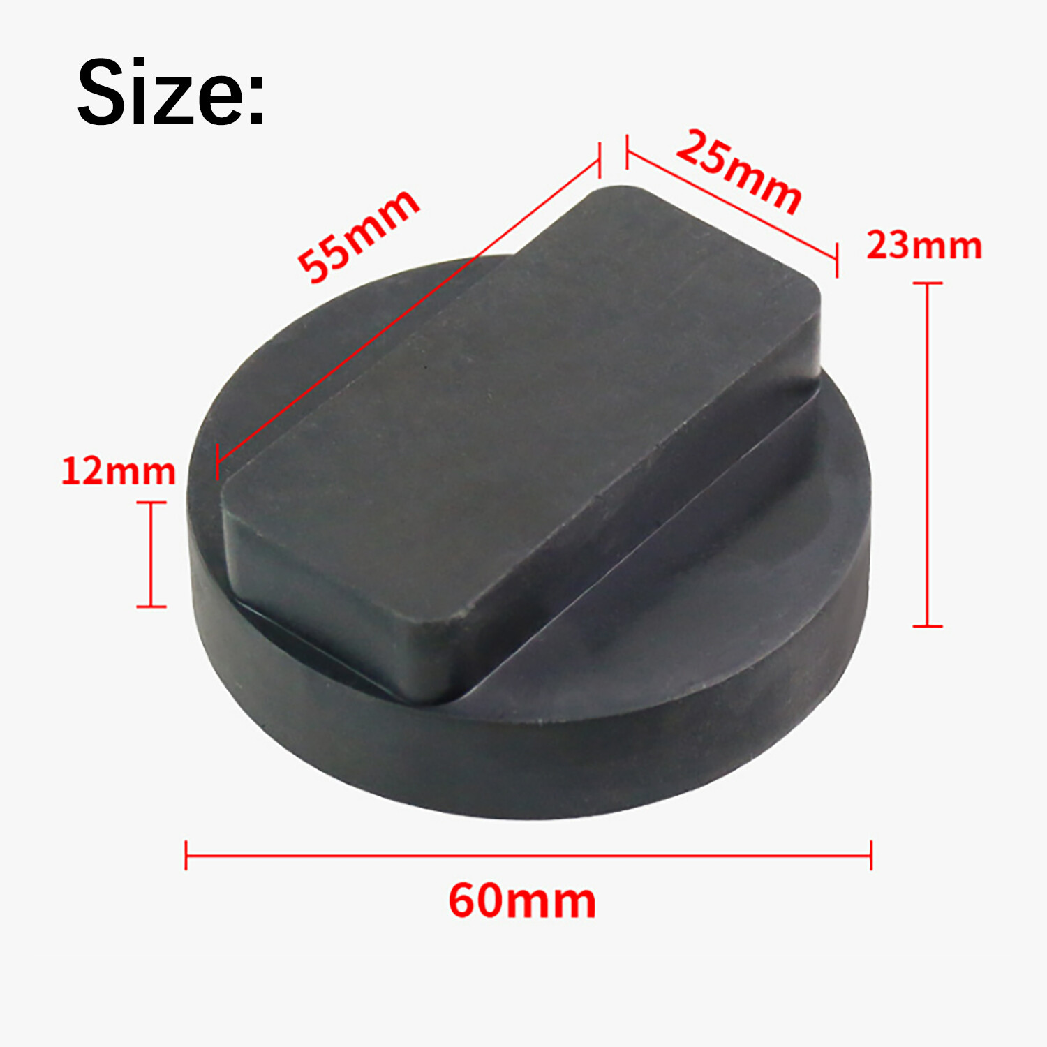 4Pcs Jack Pad for BMW & Mini Jack Pad Square Polyurethane Jack Pad Adapter