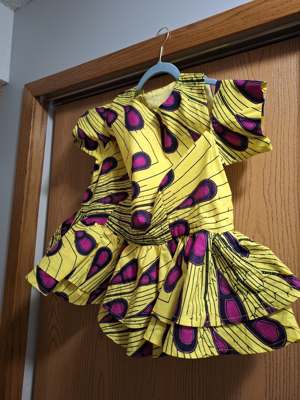 Women's African Print Top Size 12 To 14