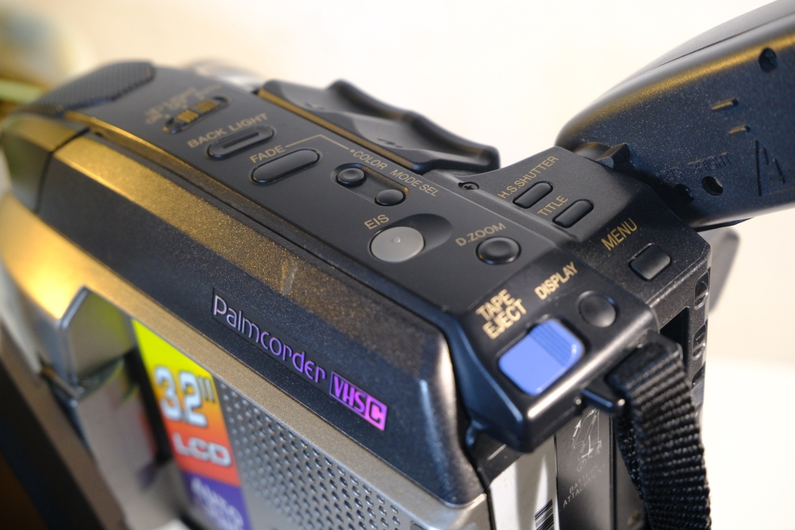Panasonic Palmcorder VHS-C PV-L678 Video Camera Player UNTESTED