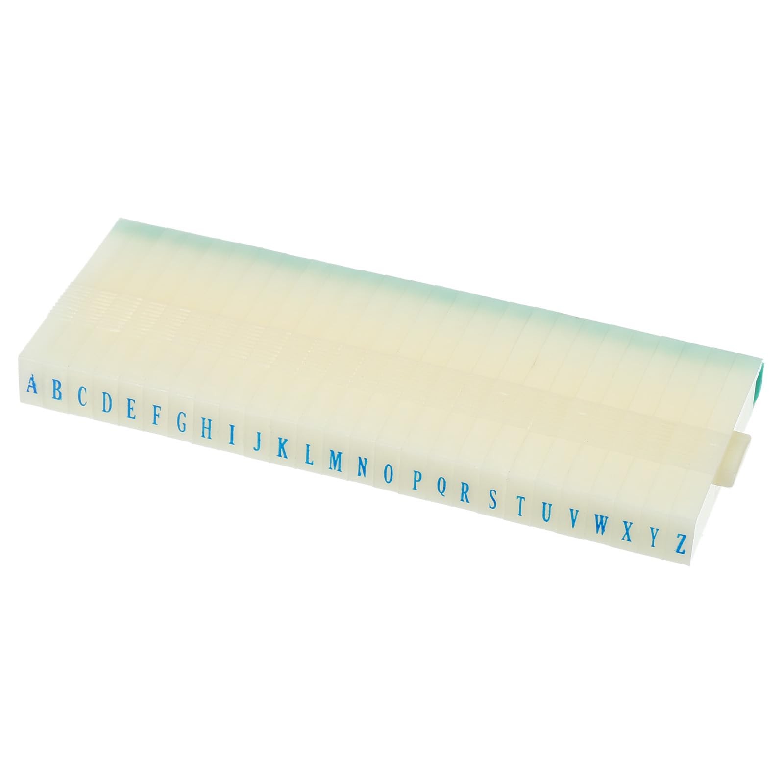 Combination Letter Stamp, Detachable Stamper with 26 Digits Press Number, Gre...