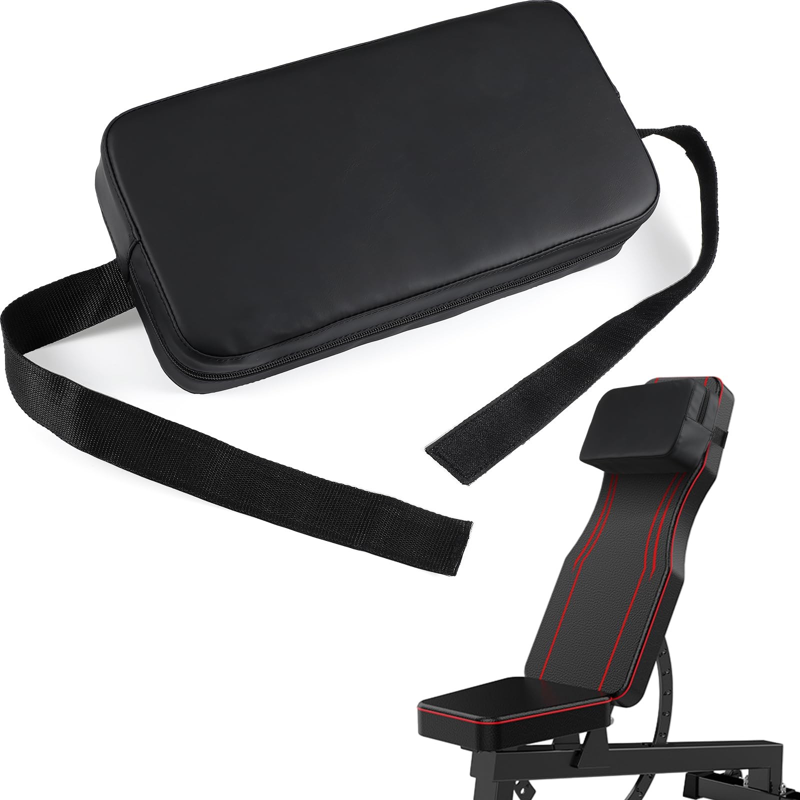 Weight Lifting Pad Bench Chest Press Back Pad for Free Weight Bench Exercises...