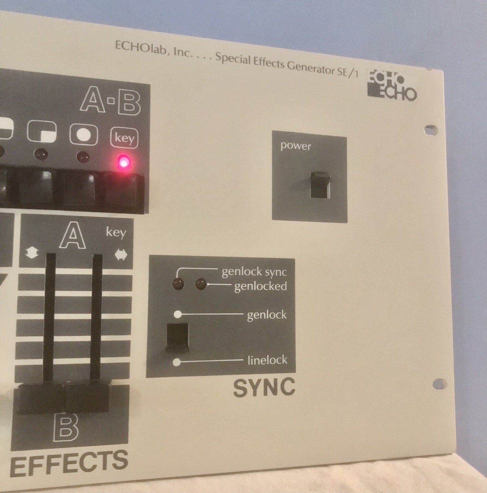 ECHOlab Echo Lab SE/1 Special Effects Generator ( Clean ) SE1 ( Works Great )