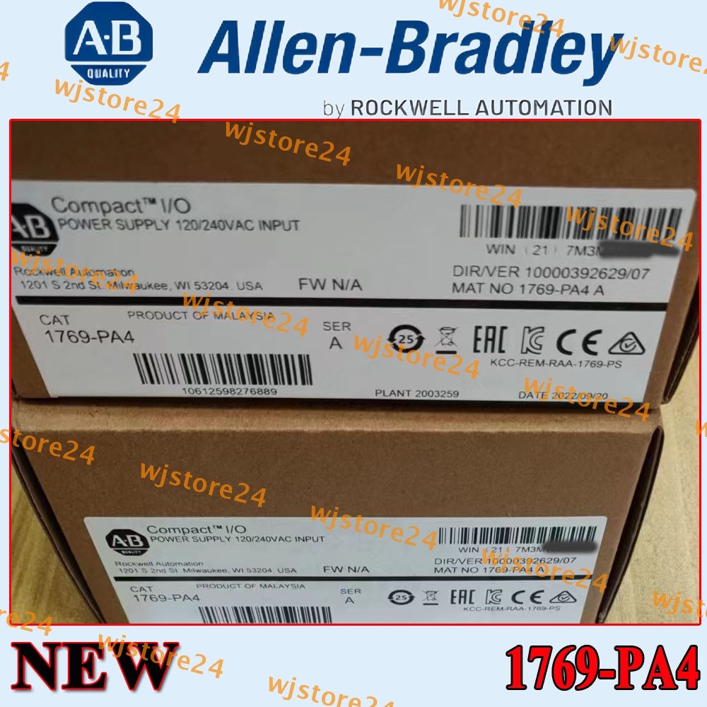 Sealed PLC AB 1769-PA4 /A CompactLogix Power Supply 120/240 Real US Stock