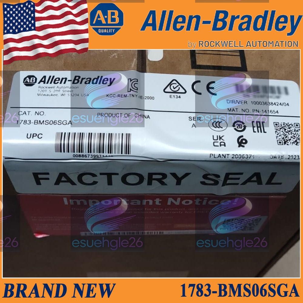 NEW PLC 1783-BMS06SGA New AB Stratix 5700 6 Port Managed Switch US Stock