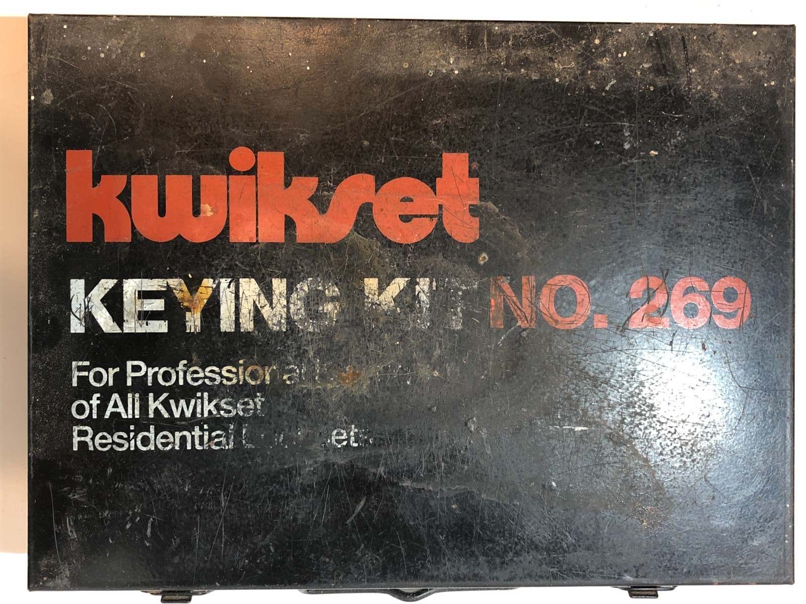 Kwikset 269 Locksmith Tool Doorlock Keying Kit for Home & Commercial Locks