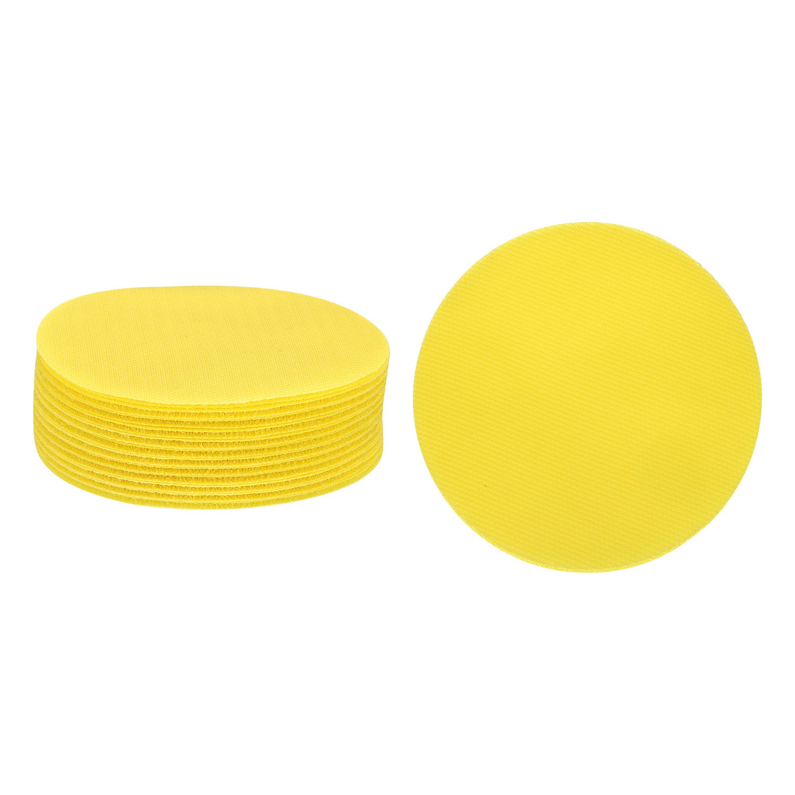 24 Pcs Carpet Spot Markers Floor Circle Dots for Classroom, Yellow