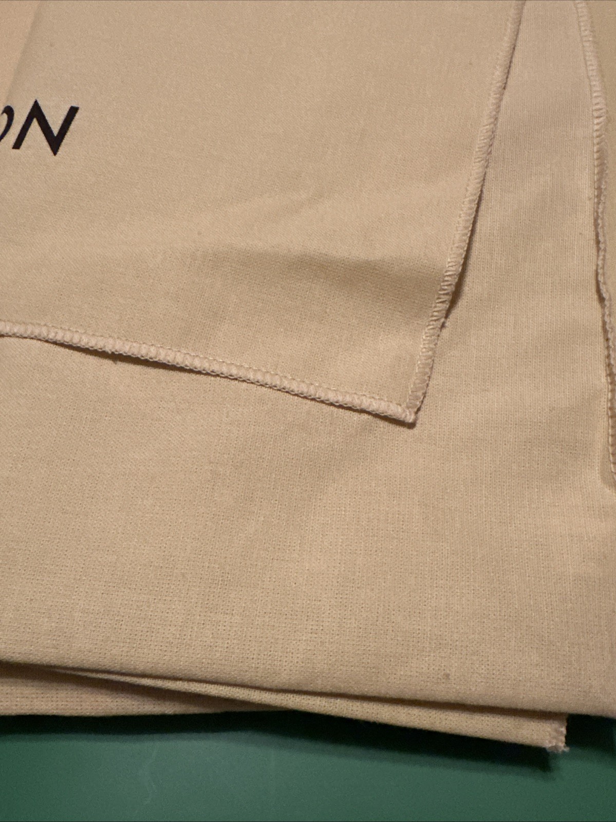 Authentic Louis Vuitton Dust Cover Bag, Beige “18x13” Envelope Type
