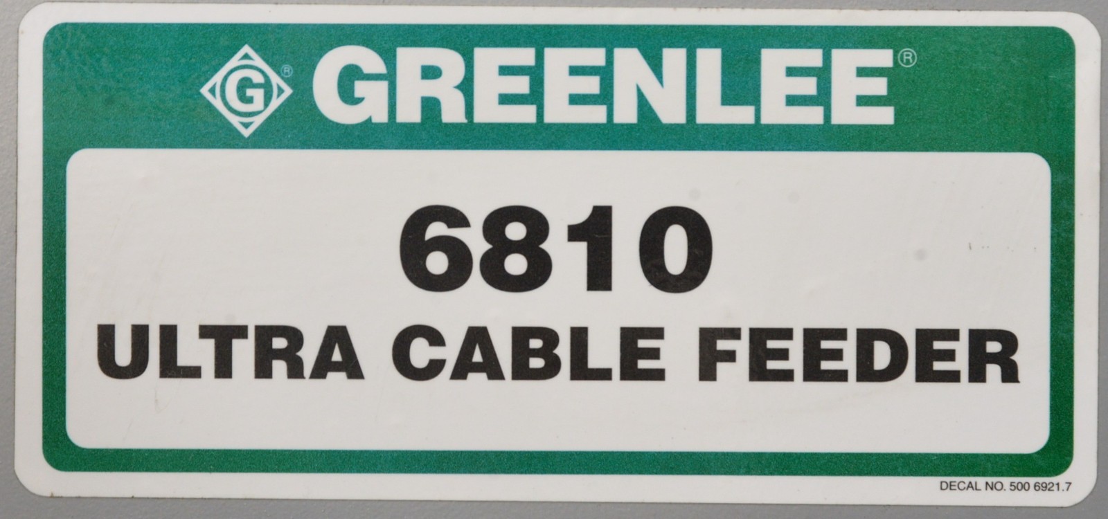 Greenlee 6810 Ultra Cable Feeder