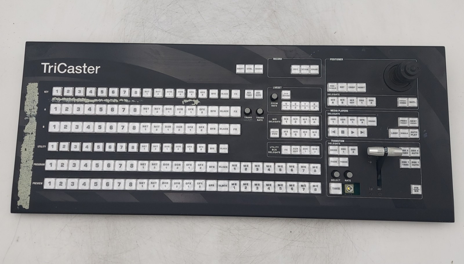 NewTek Tricaster XD860 Educational Control Surface System