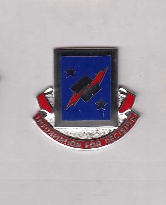US Army Information System Engineer Command crest DUI badge G-23