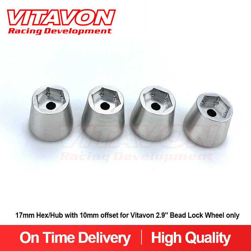 Vitavon 17mm Hex/Hub With 10mm Offset For  Vitavon 2.9" Bead Lock Wheel only