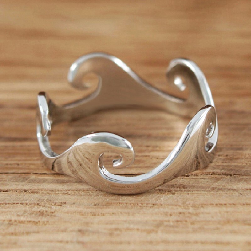 Fashion 925 Silver Filled Ring Women Anniversary Party Band Jewelry Size 6-10