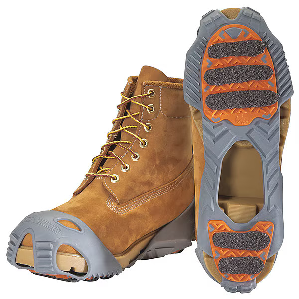 Traction Device, Ball, Heel Coverage, Pull-On, Aluminum Oxide, Grit