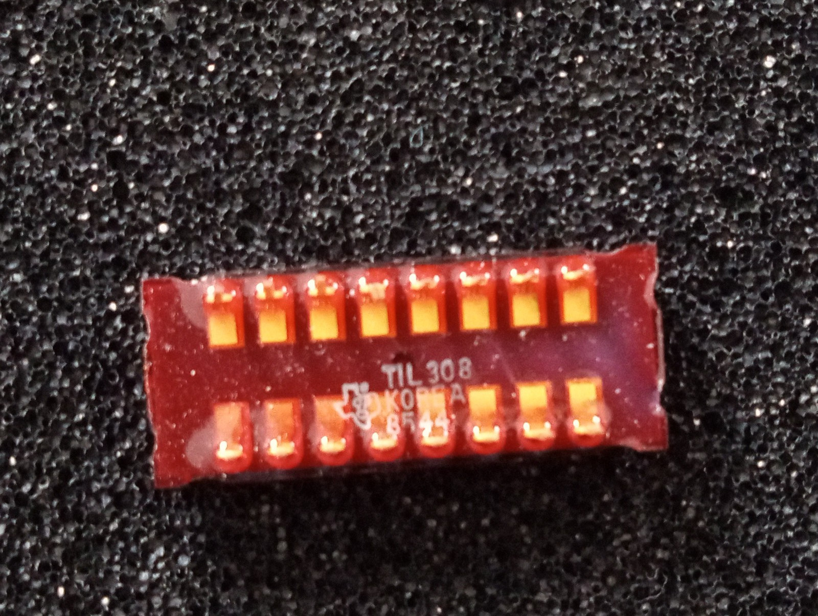 1pcs TIL308 Numeric Displays With Log Seven Segment Display Texas Instruments