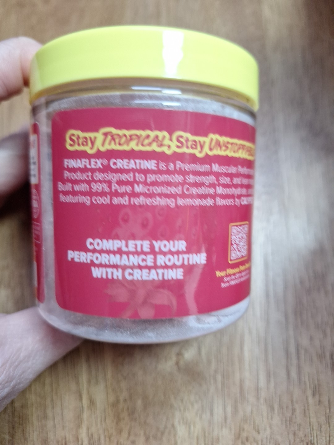 FINAFLEX Micronized Creatine Monohydrate CALYPSO COLLAB Strawberry Lemonade Powd