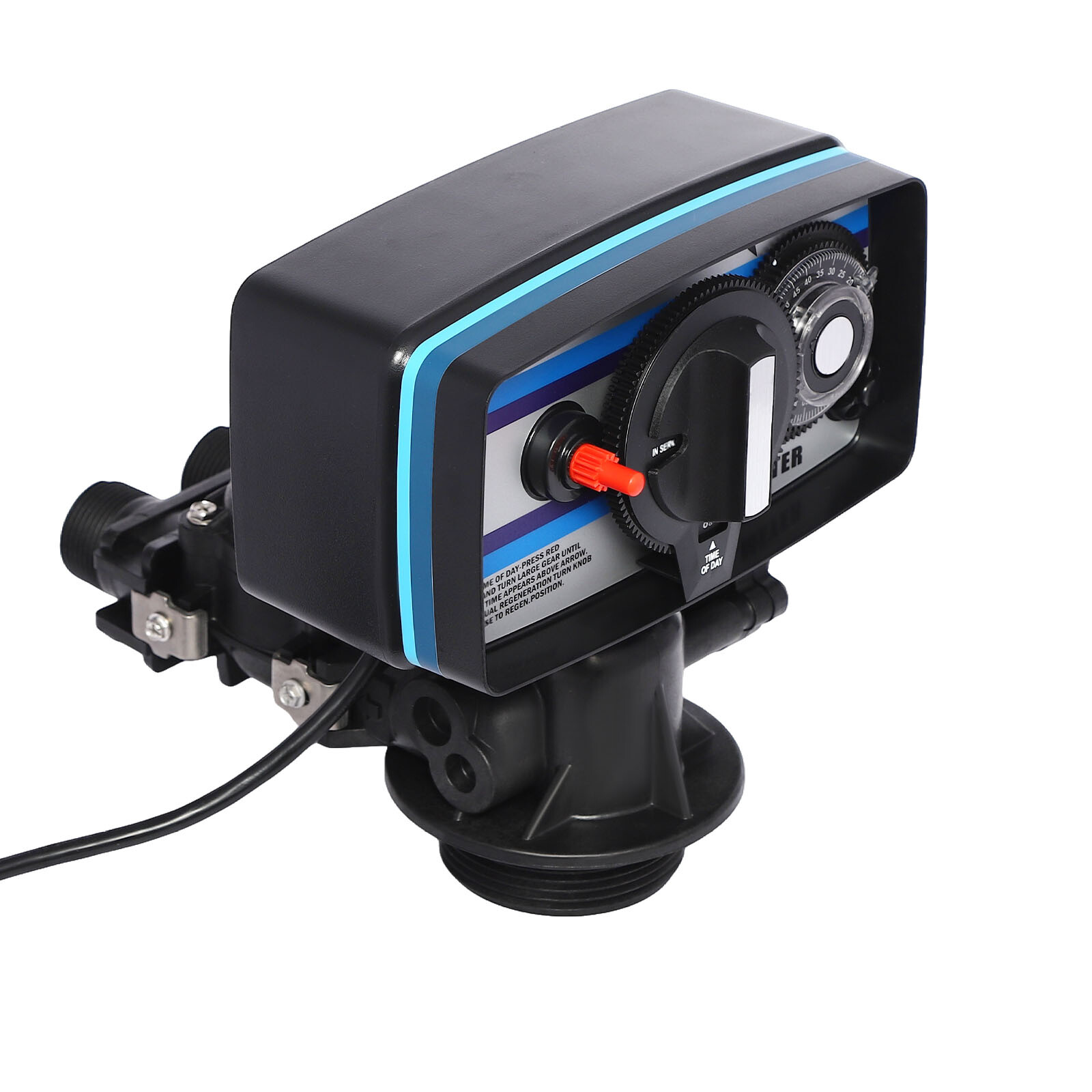For Water Filter Softener Resin Automatic Fleck 5600SM Flow Control Timer Valve