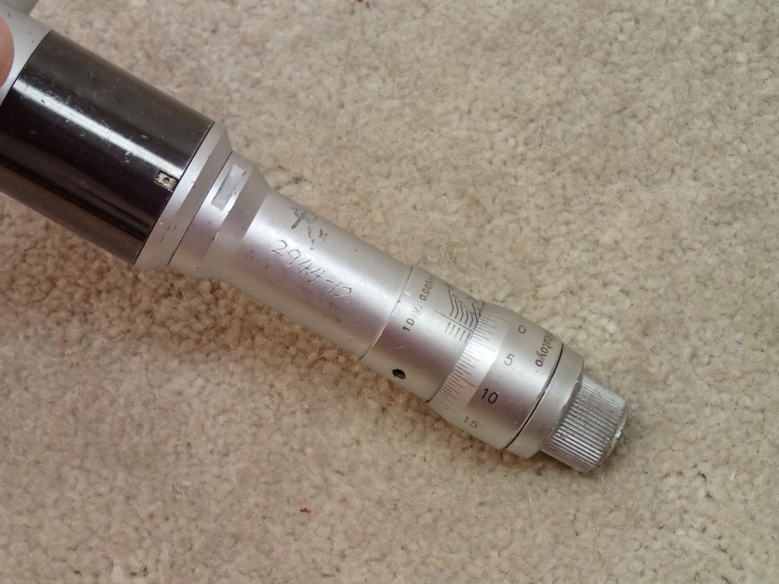 Mitutoyo Holtest 70-80mm Inside Micrometer Bore Gauge Rough Not Working Project