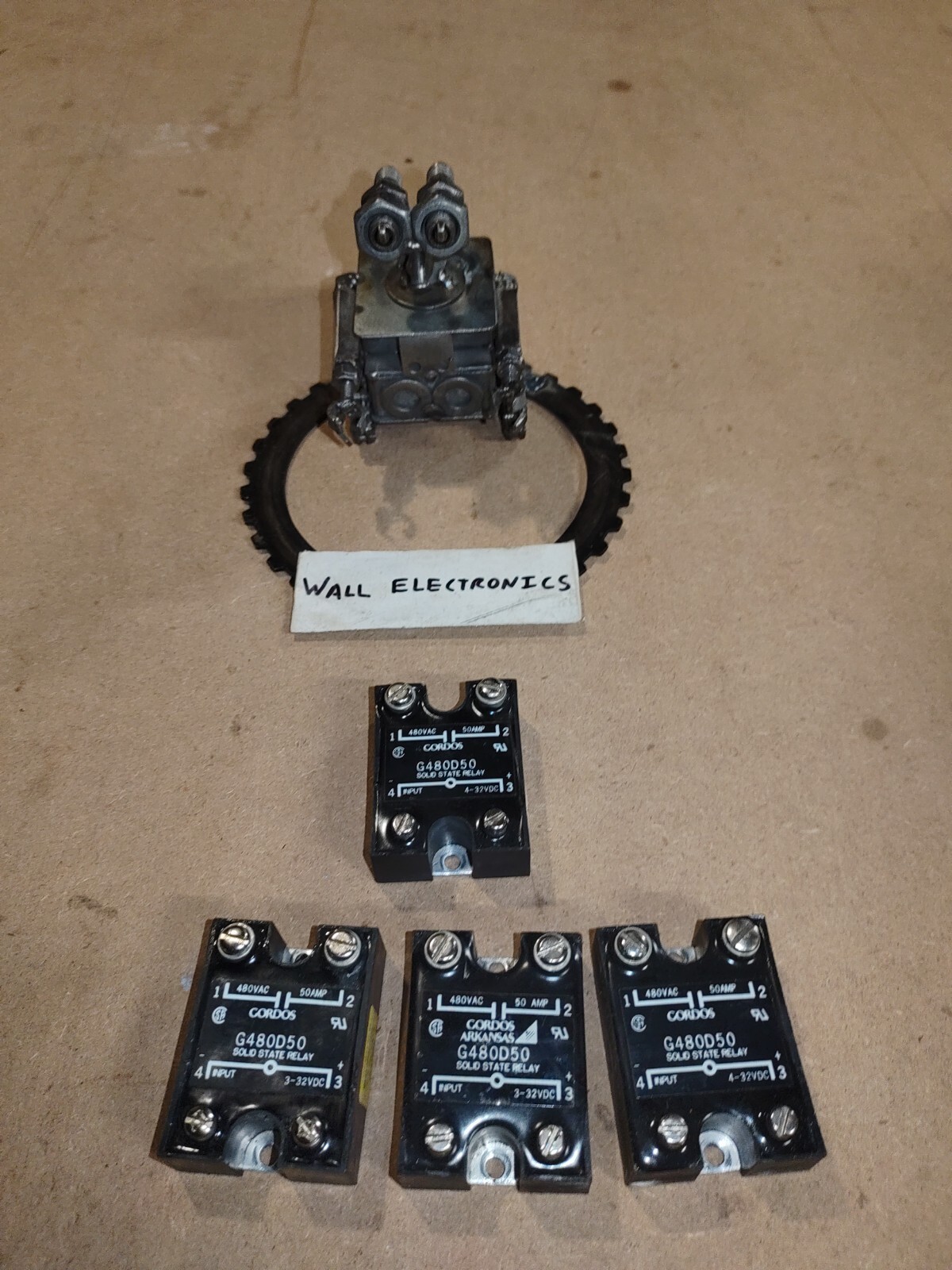 Gordos G480D50 Solid State Relay =USED=