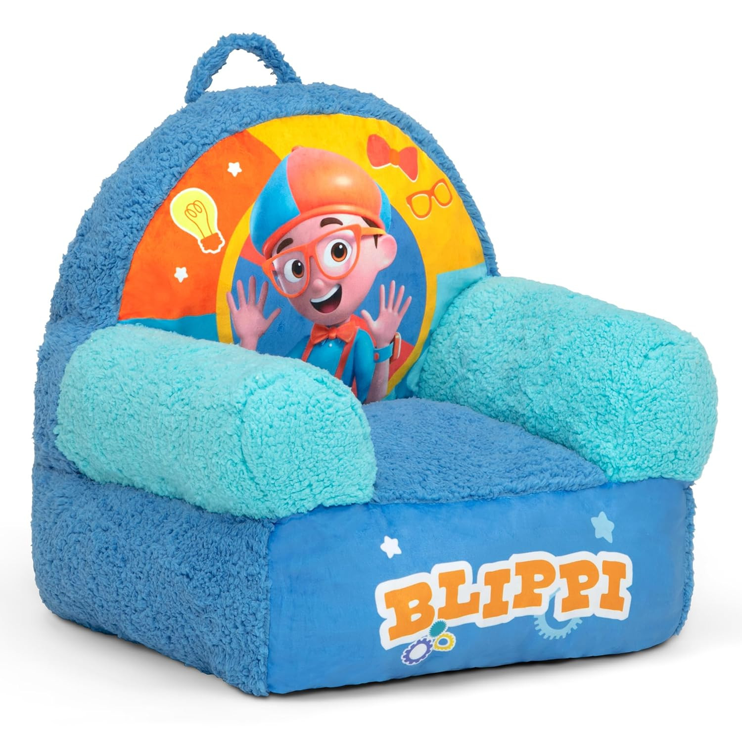 - Blippi Cozee Buddy Kids Chair, Blue
