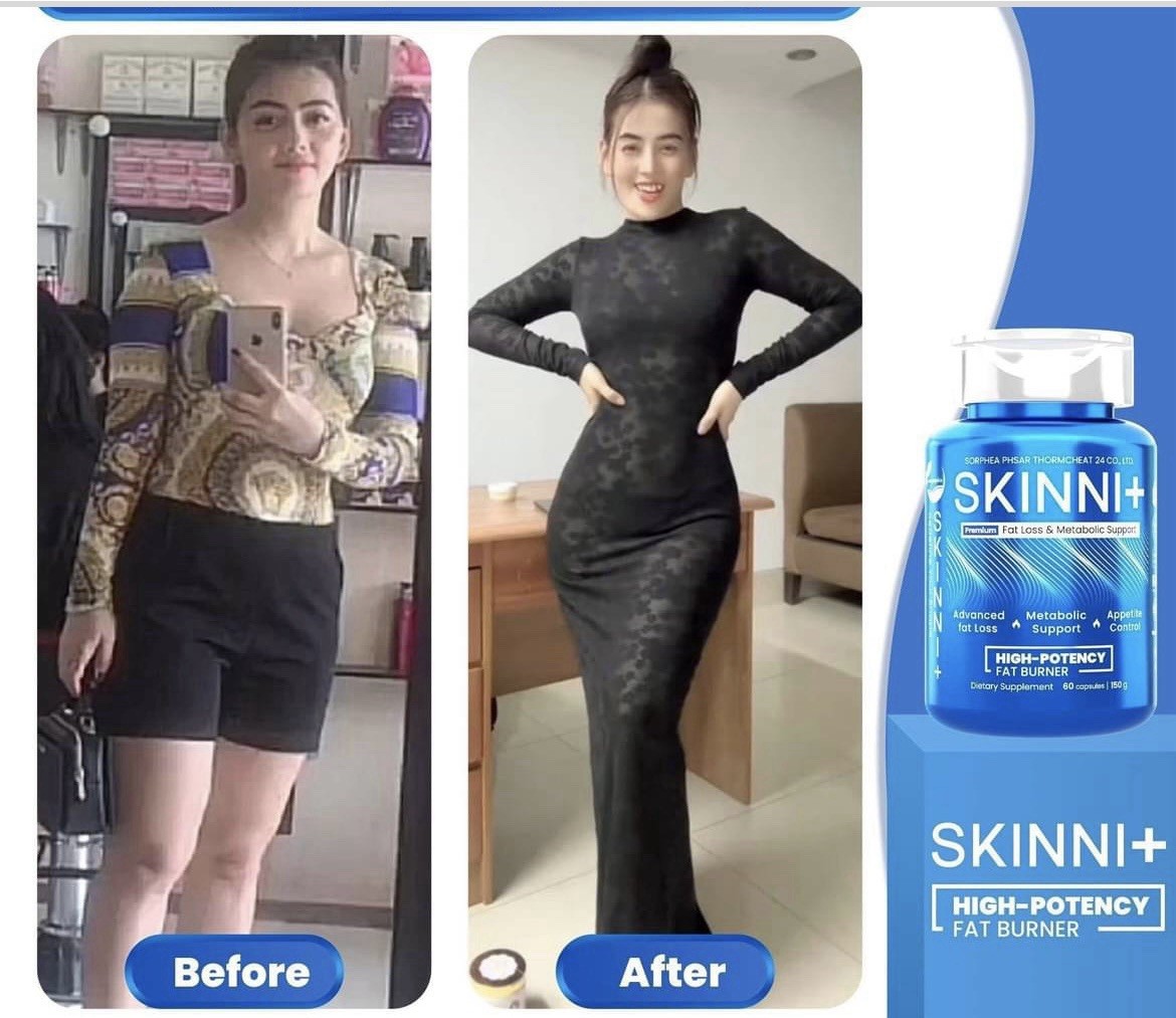 3 Skinni Plus Premium វិតាមីនសម្រករាង ស្គីននី ( 1b/60pcs )
